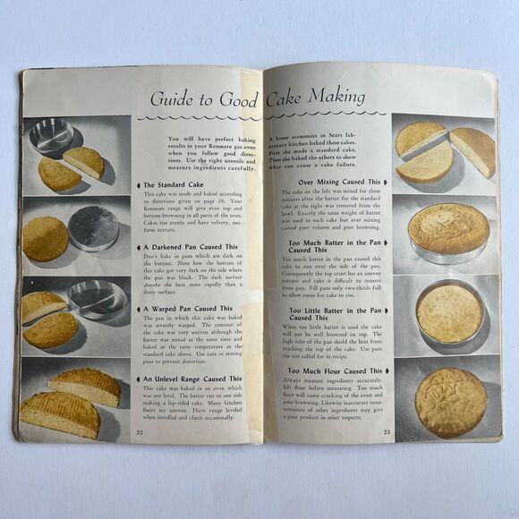 Vintage 1949 Cookbook Gas Cookery with your Kenmore Paperback - Picture 10 of 14